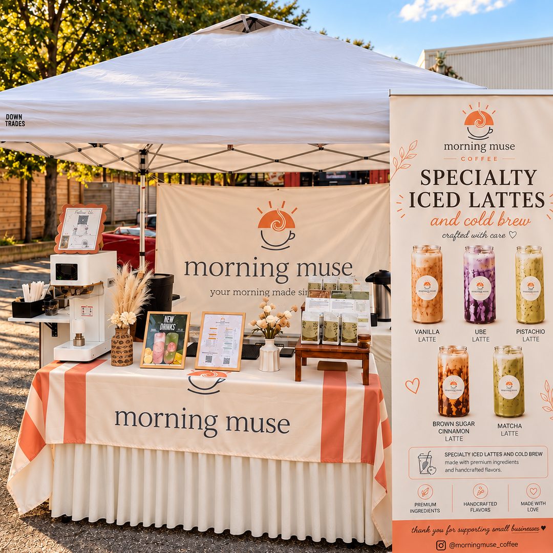 The Morning Muse market cart